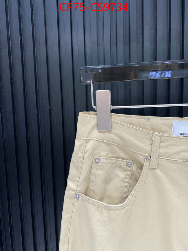 Clothing-Burberry wholesale 2024 replica ID: CS9734 $: 75USD