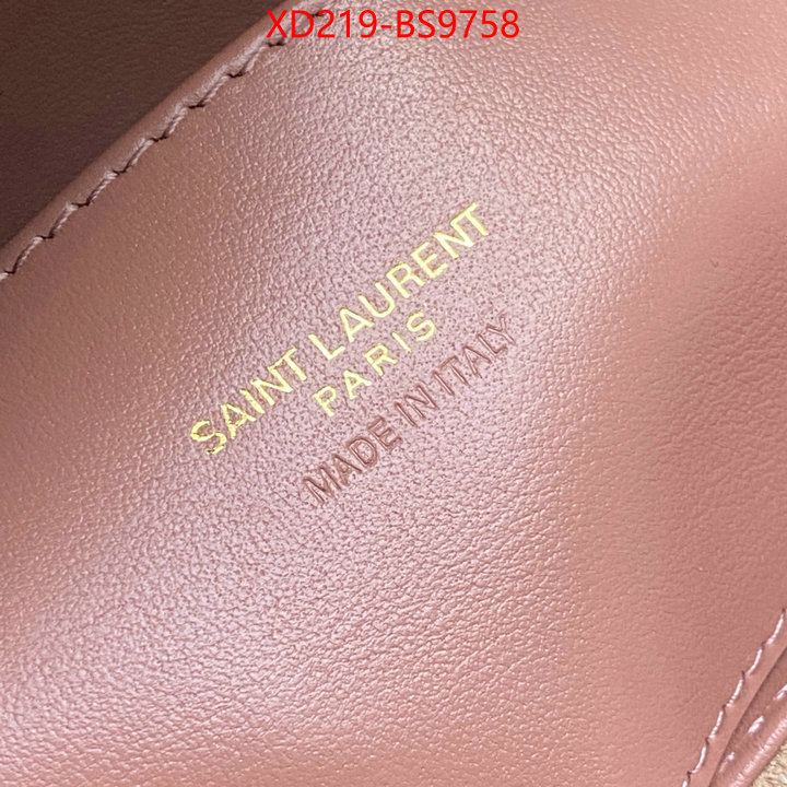YSL Bags(TOP)-Crossbody- buy high-quality fake ID: BS9758 $: 219USD,