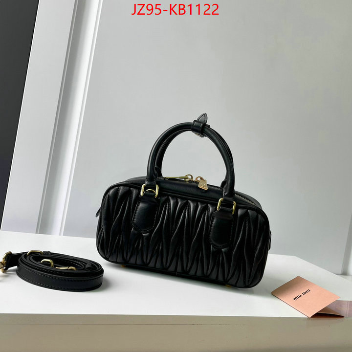 Miu Miu Bags(4A)-Handbag- 2024 replica wholesale cheap sales online ID: KB1122 $: 95USD,