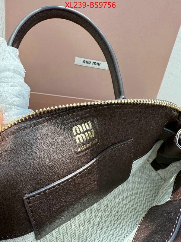 Miu Miu Bags(TOP)-Handbag- best like ID: BS9756 $: 239USD,