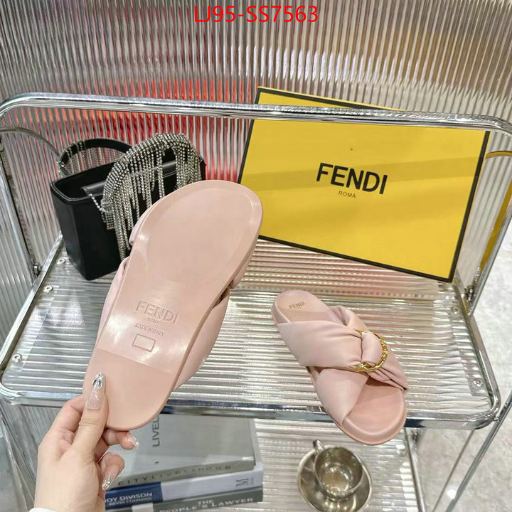 Women Shoes-Fendi best quality replica ID: SS7563 $: 95USD