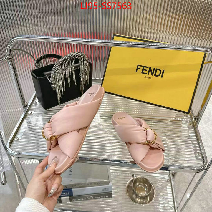 Women Shoes-Fendi best quality replica ID: SS7563 $: 95USD