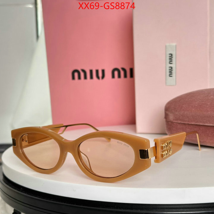 Glasses-Miu Miu replica sale online ID: GS8874 $: 69USD