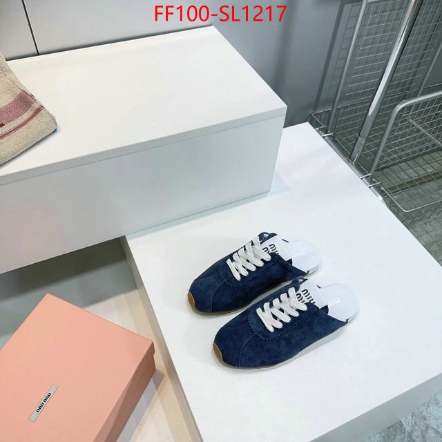 Women Shoes-Miu Miu designer 1:1 replica ID: SL1217 $: 100USD