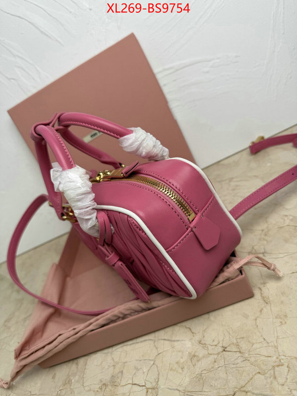 Miu Miu Bags(TOP)-Handbag- quality aaaaa replica ID: BS9754 $: 269USD,