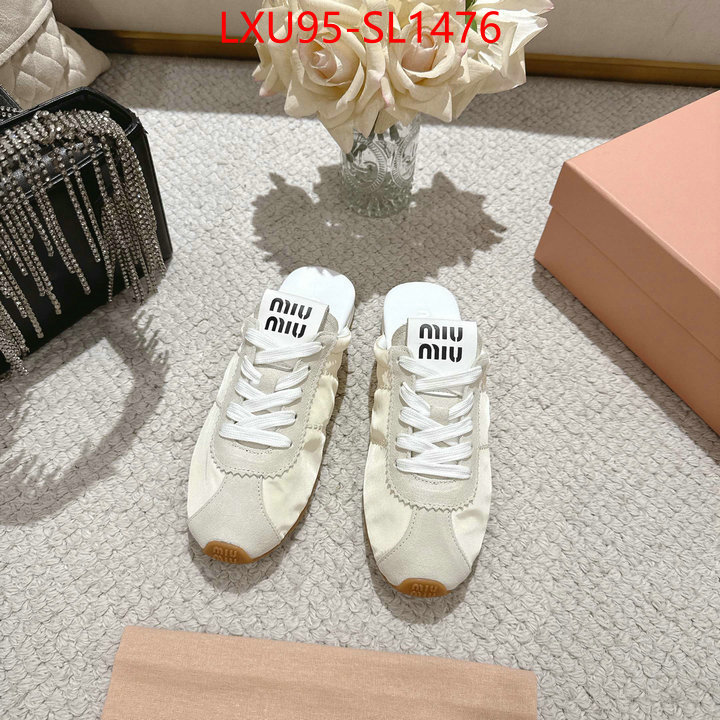 Women Shoes-Miu Miu 2024 aaaaa replica customize ID: SL1476 $: 95USD