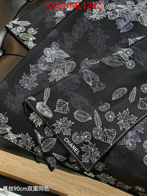 Scarf-Chanel knockoff highest quality ID: ML1242 $: 69USD