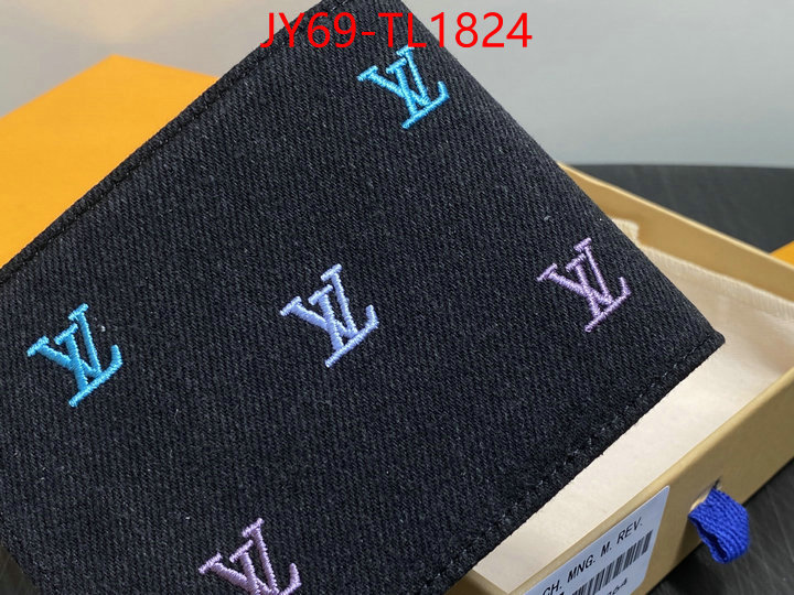 LV Bags(TOP)-Wallet what ID: TL1824 $: 69USD,