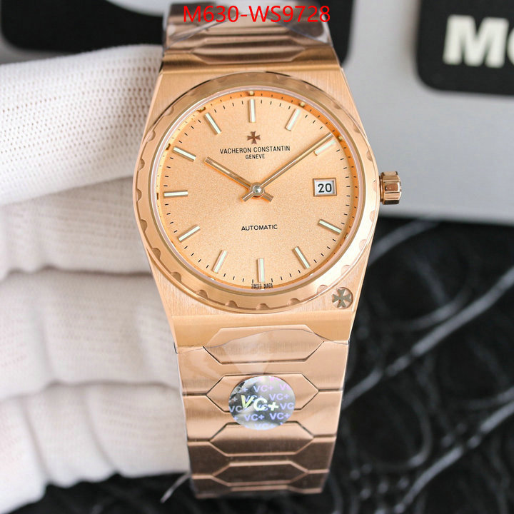 Watch(TOP)-Vacheron Constantin flawless ID: WS9728 $: 630USD