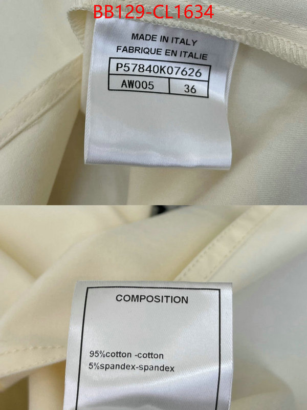 Clothing-Chanel cheap replica designer ID: CL1634 $: 129USD