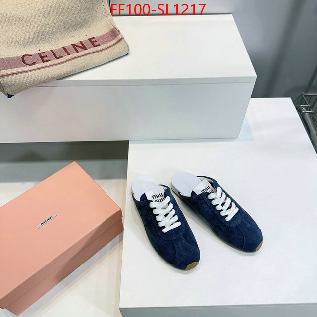 Women Shoes-Miu Miu designer 1:1 replica ID: SL1217 $: 100USD