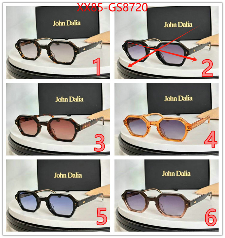 Glasses-John Dalia best luxury replica ID: GS8720 $: 85USD