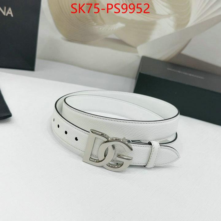 Belts-DG replcia cheap ID: PS9952 $: 75USD
