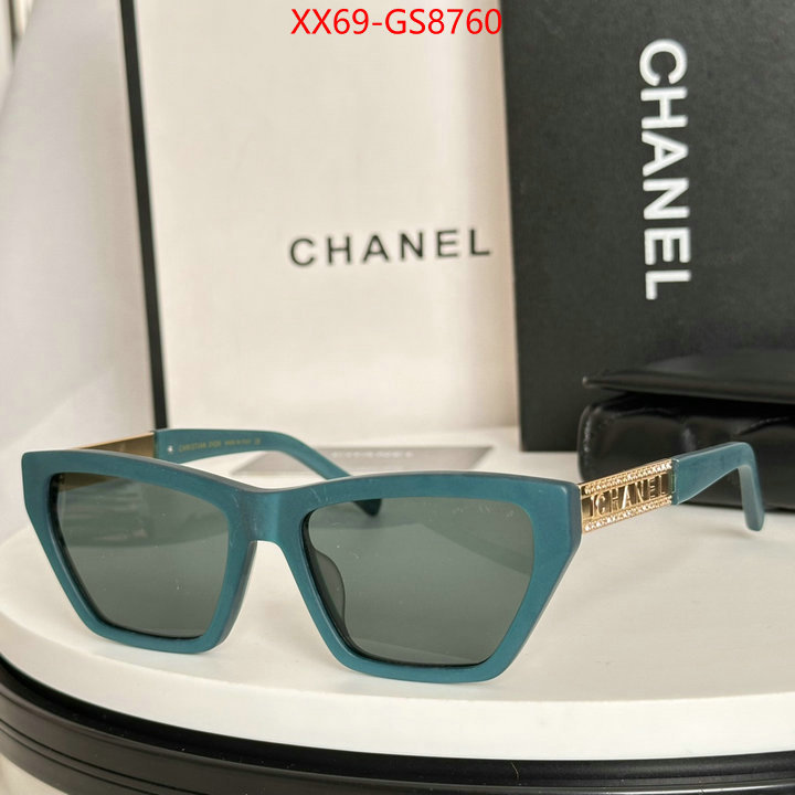Glasses-Chanel we provide top cheap aaaaa ID: GS8760 $: 69USD