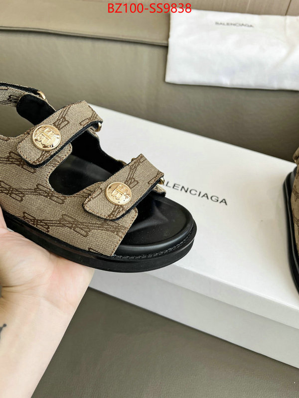 Women Shoes-Balenciaga exclusive cheap ID: SS9838 $: 100USD