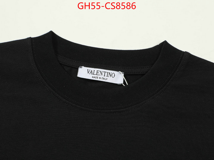 Clothing-Valentino top quality replica ID: CS8586 $: 55USD