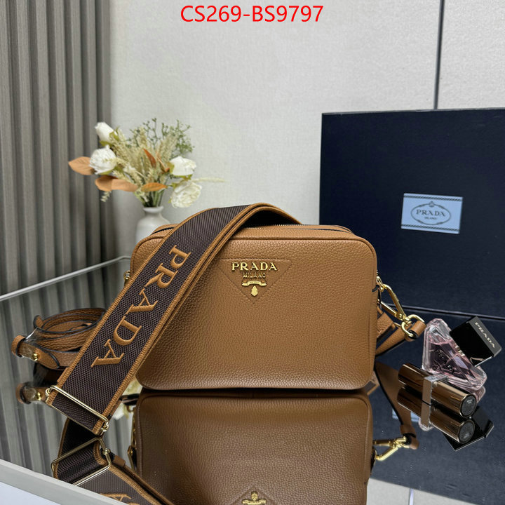 Prada Bags(TOP)-Crossbody- what is a counter quality ID: BS9797 $: 269USD,