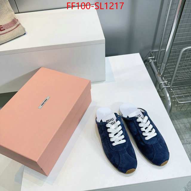Women Shoes-Miu Miu designer 1:1 replica ID: SL1217 $: 100USD