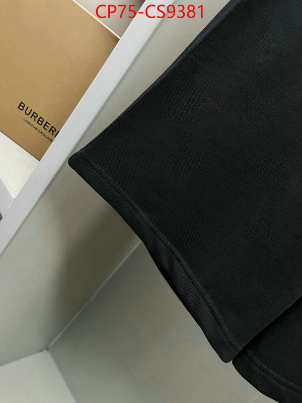 Clothing-Burberry replicas buy special ID: CS9381 $: 75USD