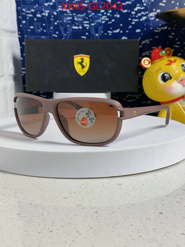 Glasses-RayBan top designer replica ID: GL2043 $: 45USD