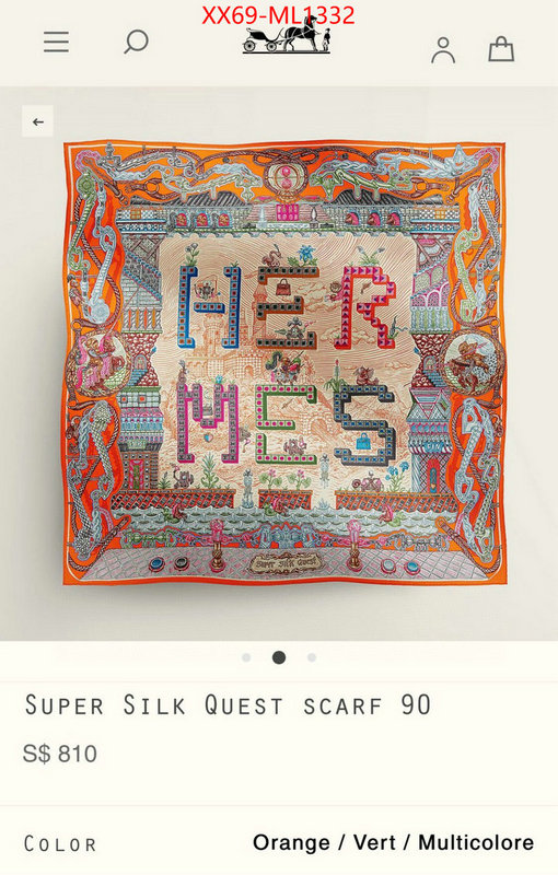 Scarf-Hermes buy the best high quality replica ID: ML1332 $: 69USD