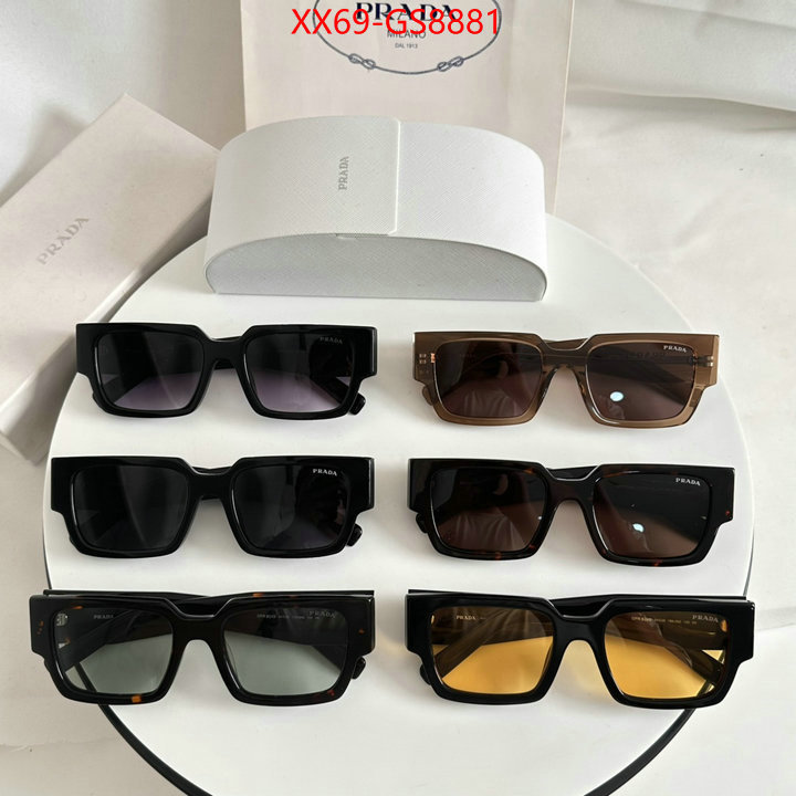 Glasses-Prada replica 1:1 ID: GS8881 $: 69USD