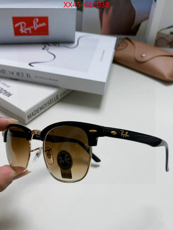 Glasses-RayBan best fake ID: GL2038 $: 45USD