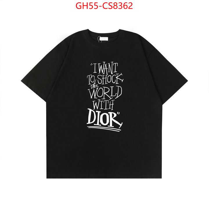 Clothing-Dior highest quality replica ID: CS8362 $: 55USD