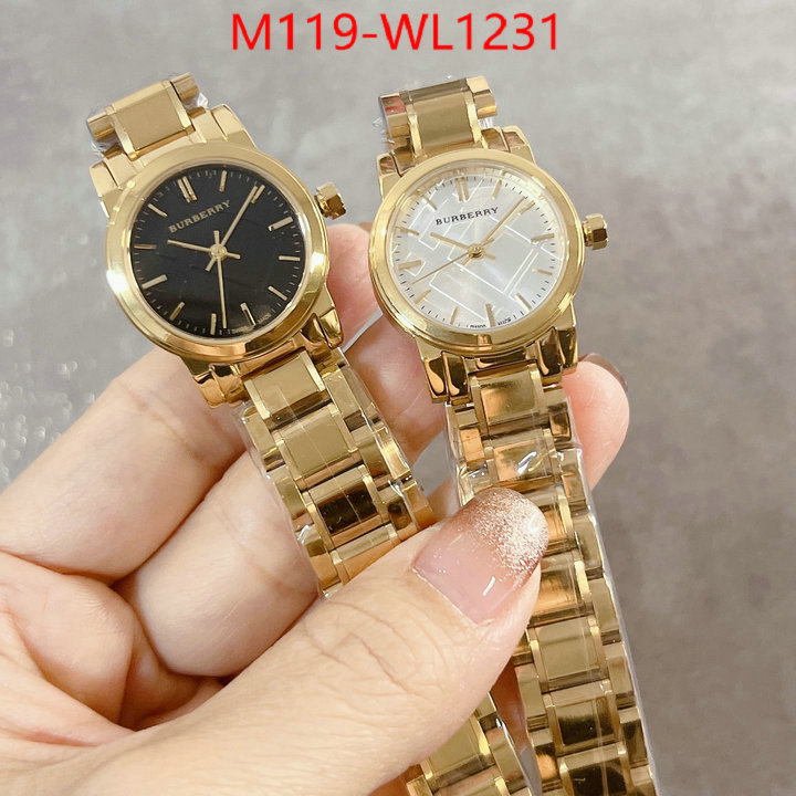 Watch(4A)-Burberry replica every designer ID: WL1231 $: 119USD