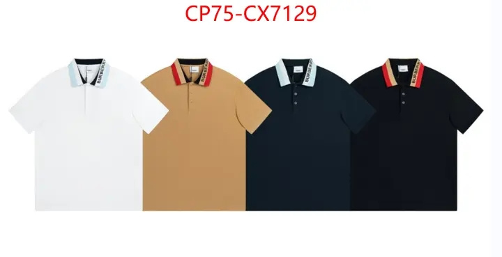 Clothing-Burberry how to buy replcia ID: CX7129 $: 75USD