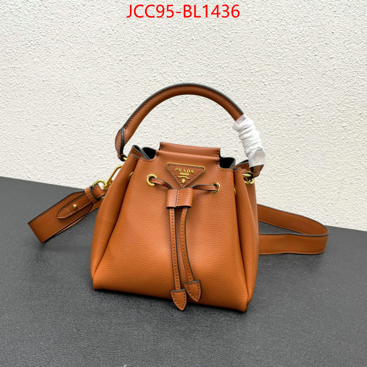 Prada Bags(TOP)-bucket bag designer fake ID: BL1436 $: 95USD,