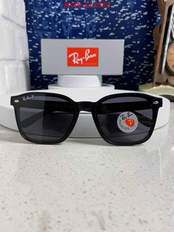 Glasses-RayBan the highest quality fake ID: GL2039 $: 49USD
