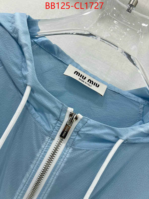 Clothing-MIU MIU wholesale 2024 replica ID: CL1727 $: 125USD