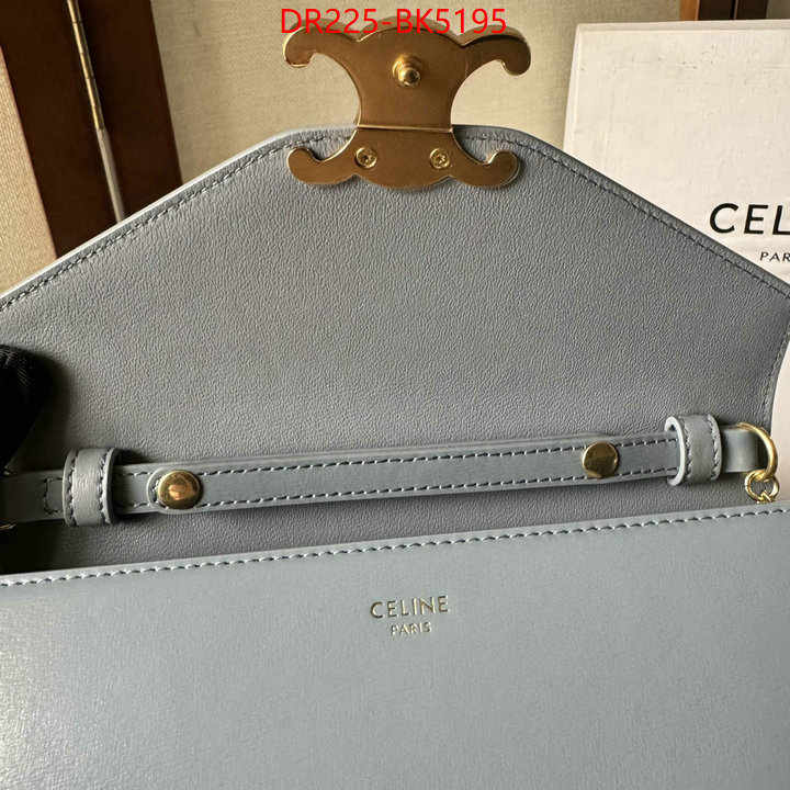 Celine Bags(TOP)-Triomphe Series outlet sale store ID: BK5195 $: 225USD,