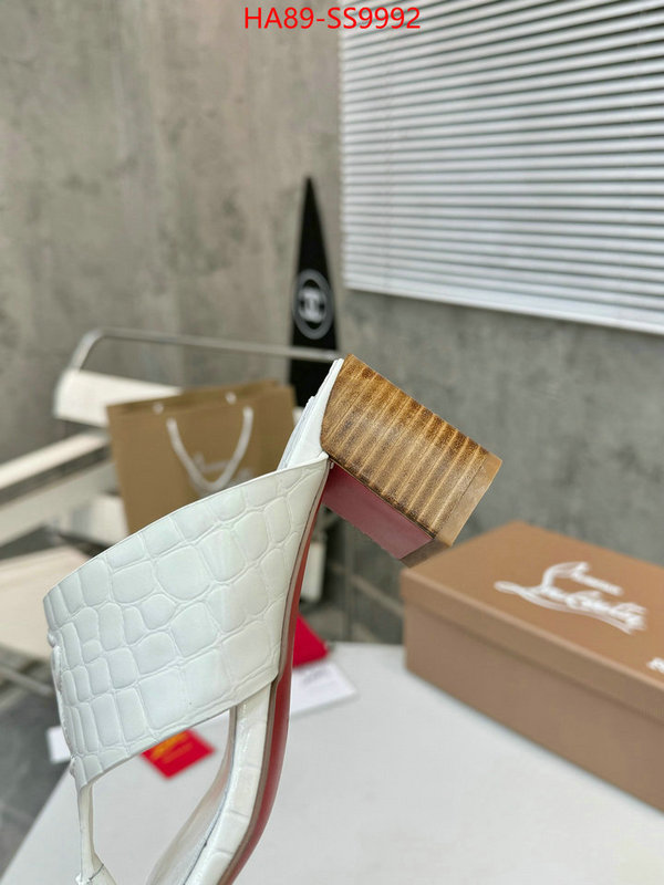 Women Shoes-Christian Louboutin top quality ID: SS9992 $: 89USD