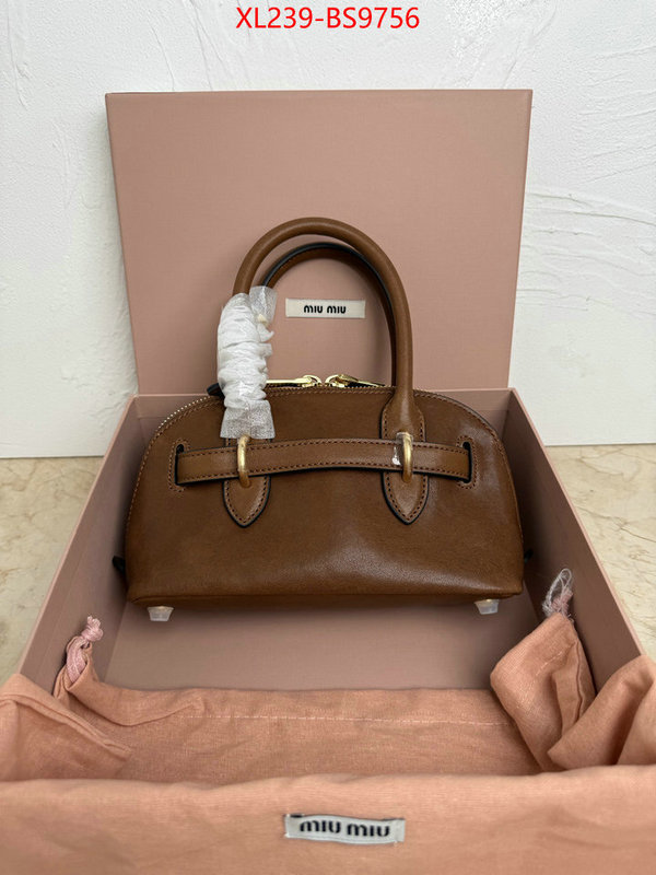 Miu Miu Bags(TOP)-Handbag- best like ID: BS9756 $: 239USD,