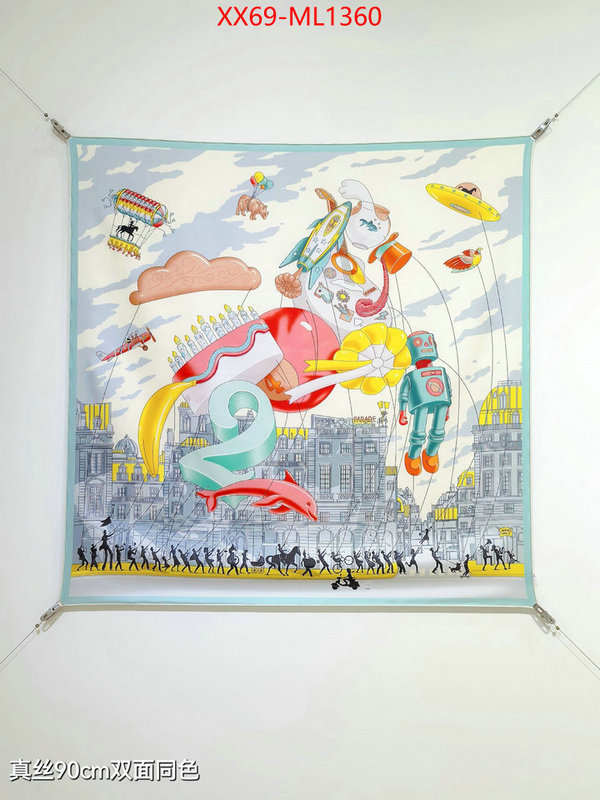 Scarf-Hermes online from china designer ID: ML1360 $: 69USD