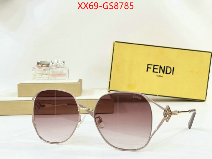 Glasses-Fendi replica 2024 perfect luxury ID: GS8785 $: 69USD