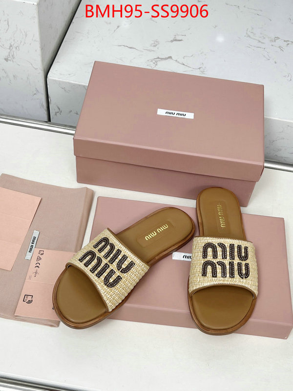 Women Shoes-Miu Miu luxury 7 star replica ID: SS9906 $: 95USD