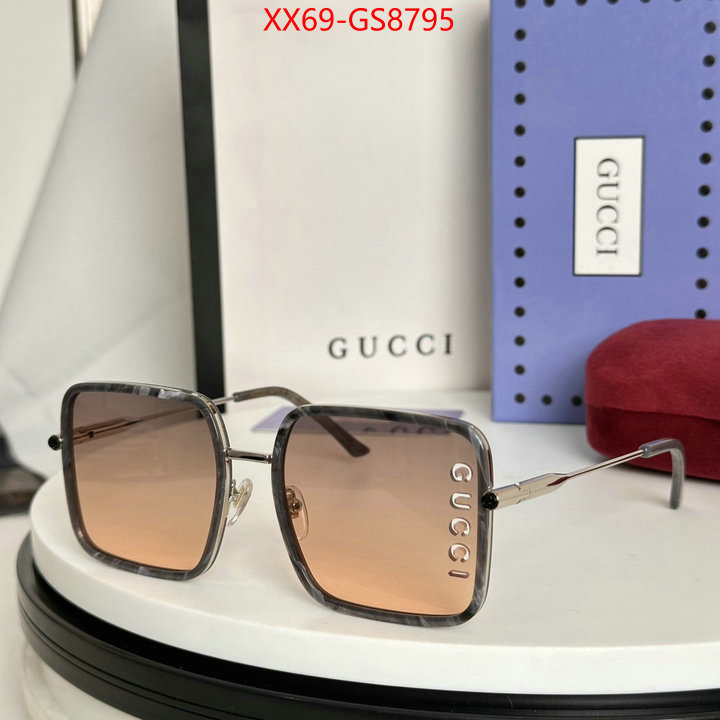 Glasses-Gucci first copy ID: GS8795 $: 69USD