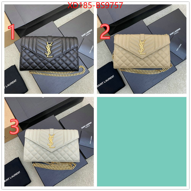 YSL Bags(TOP)-Envelope Series designer high replica ID: BS9757 $: 185USD,