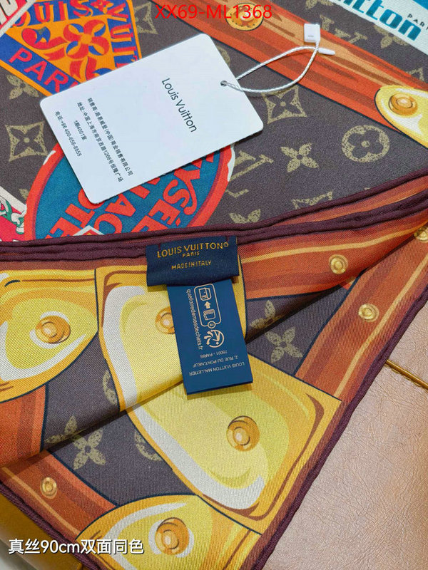Scarf-LV 2024 replica wholesale cheap sales online ID: ML1368 $: 69USD
