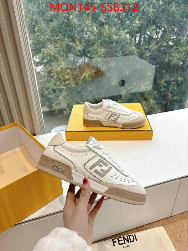 Women Shoes-Fendi shop cheap high quality 1:1 replica ID: SS8312 $: 145USD