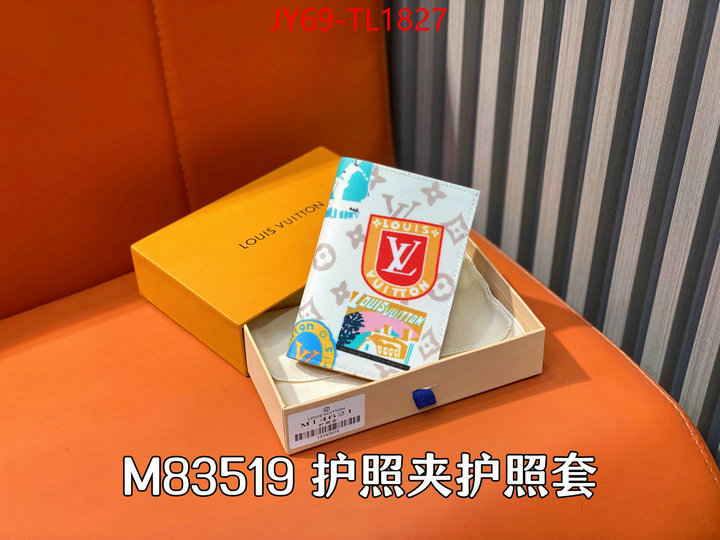 LV Bags(TOP)-Wallet replica online ID: TL1827 $: 69USD,