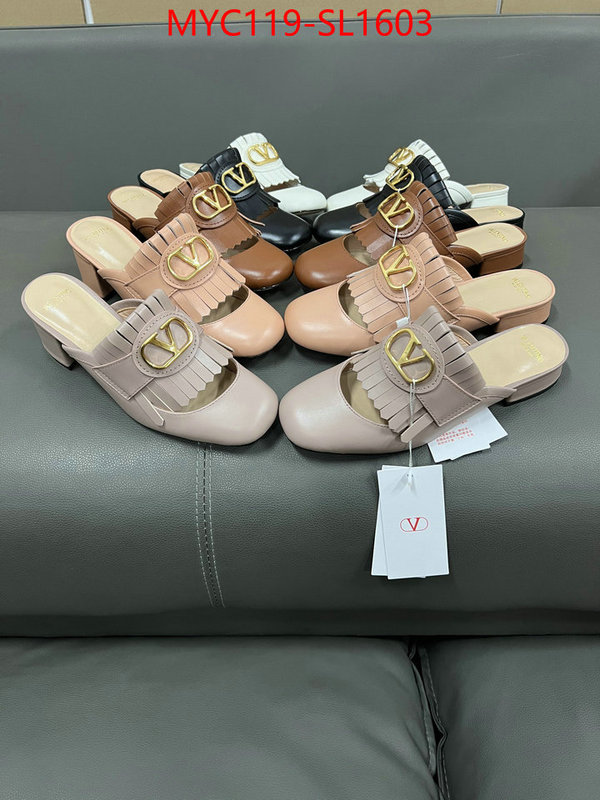 Women Shoes-Valentino replica aaaaa designer ID: SL1603 $: 119USD