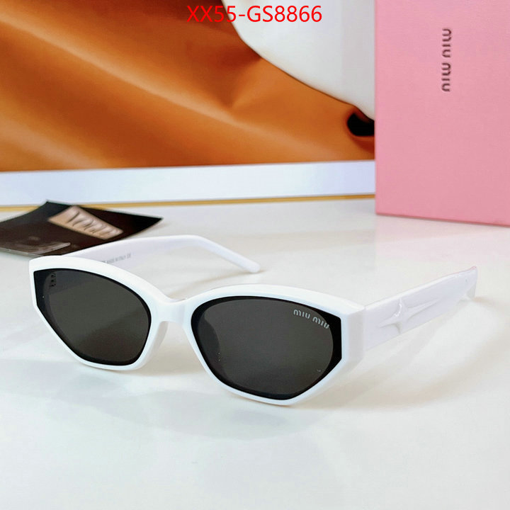 Glasses-Miu Miu luxury fashion replica designers ID: GS8866 $: 55USD