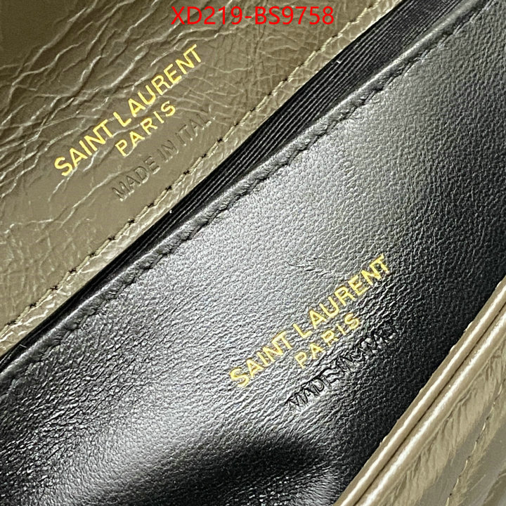 YSL Bags(TOP)-Crossbody- buy high-quality fake ID: BS9758 $: 219USD,