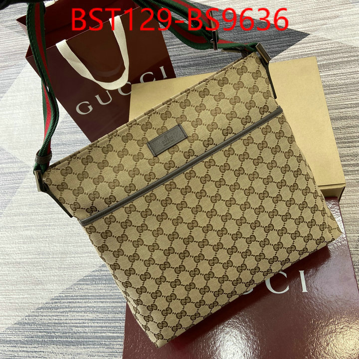 Gucci Bags(TOP)-Crossbody- high quality replica ID: BS9636 $: 129USD,