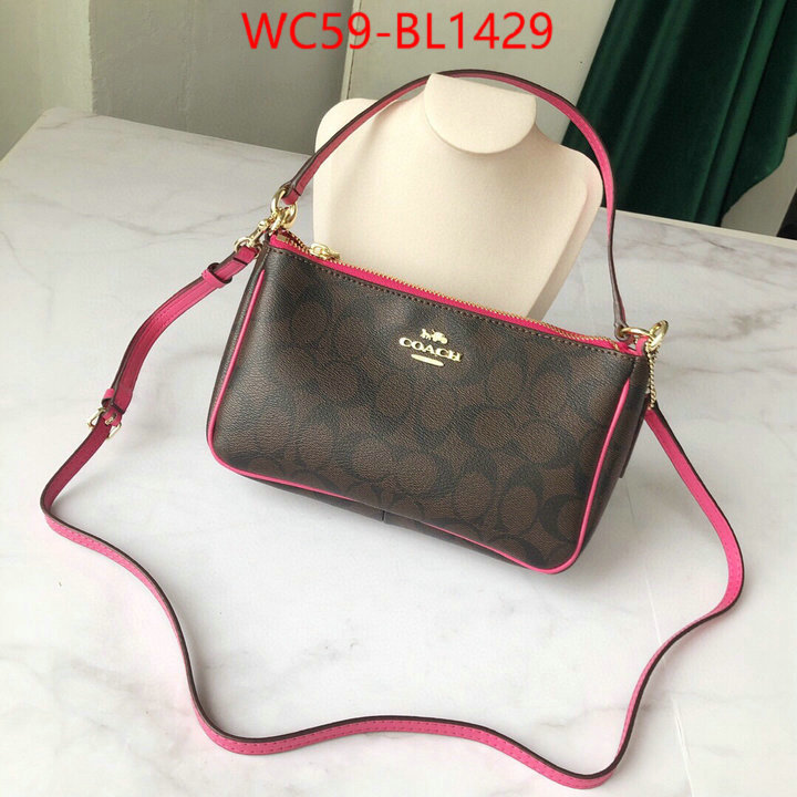 Coach Bags(4A)-Crossbody- replica wholesale ID: BL1429 $: 59USD,