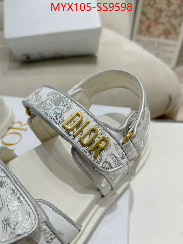 Women Shoes-Dior top designer replica ID: SS9598 $: 105USD